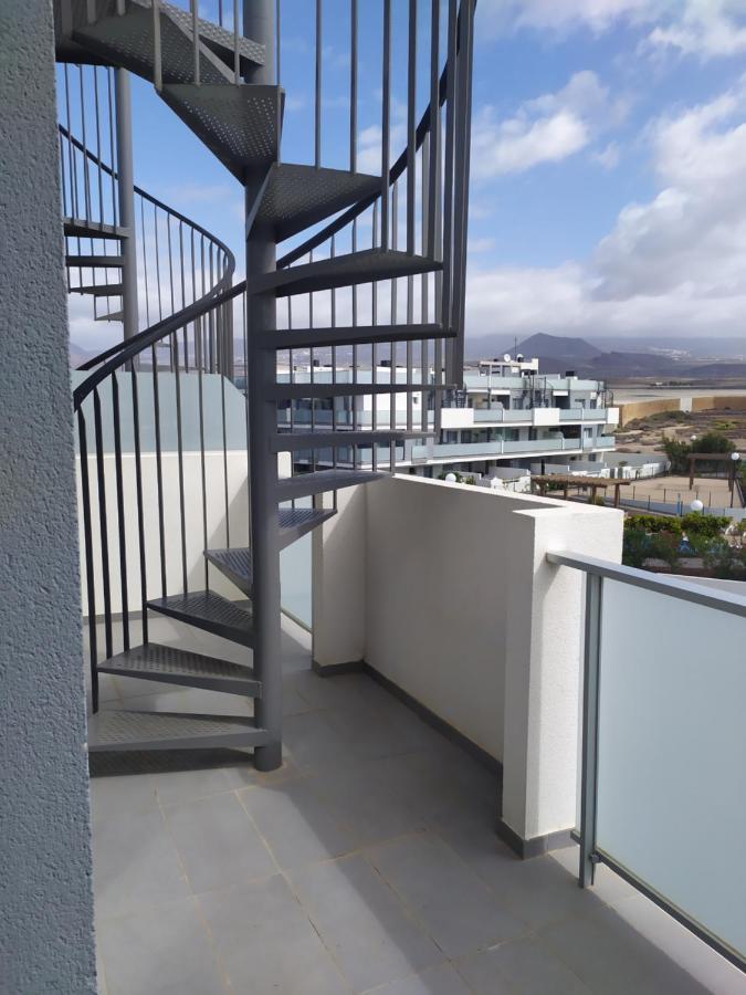 Bonito Piso Con Piscina, Playa La Tejita Apartment Luaran gambar