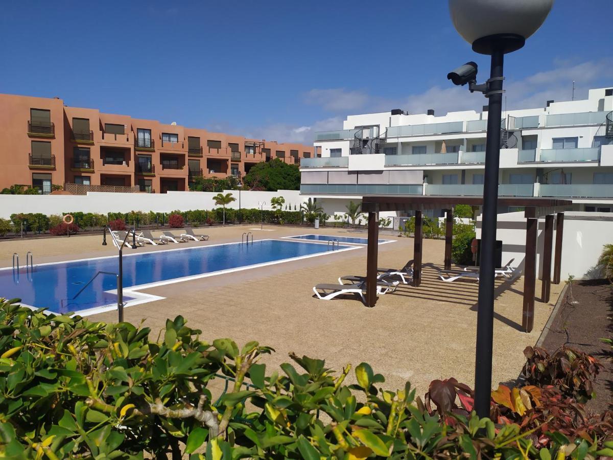 Bonito Piso Con Piscina, Playa La Tejita Apartment Luaran gambar
