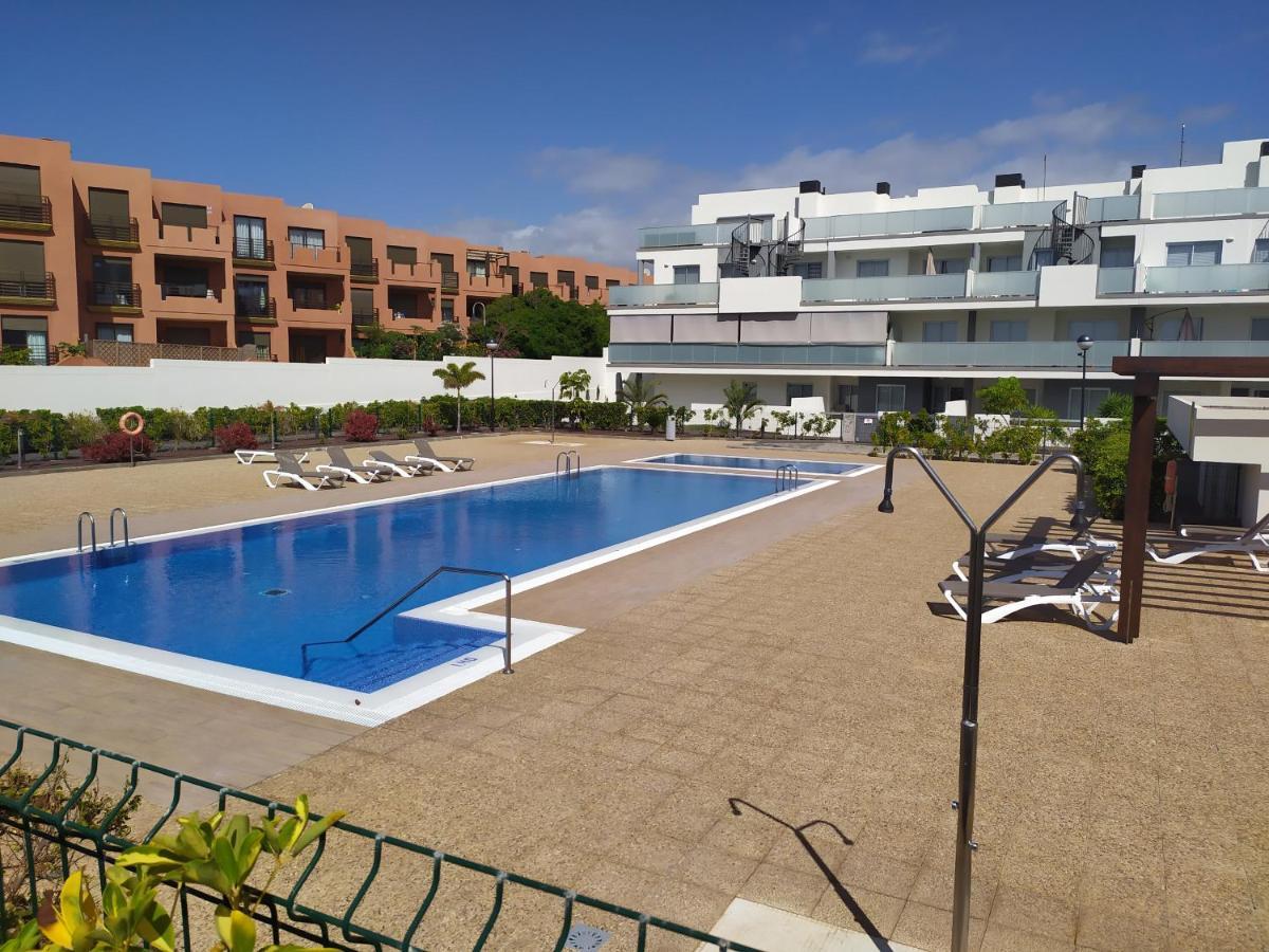 Bonito Piso Con Piscina, Playa La Tejita Apartment Luaran gambar
